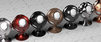 SMALL C4D MATERIAL LIBRARY