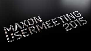 MAXON USERMEETING 2015