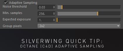 OCTANE ADAPTIVE SAMPLING